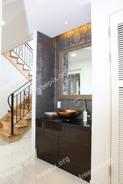 Stairs Interior Bathroom Free Photos