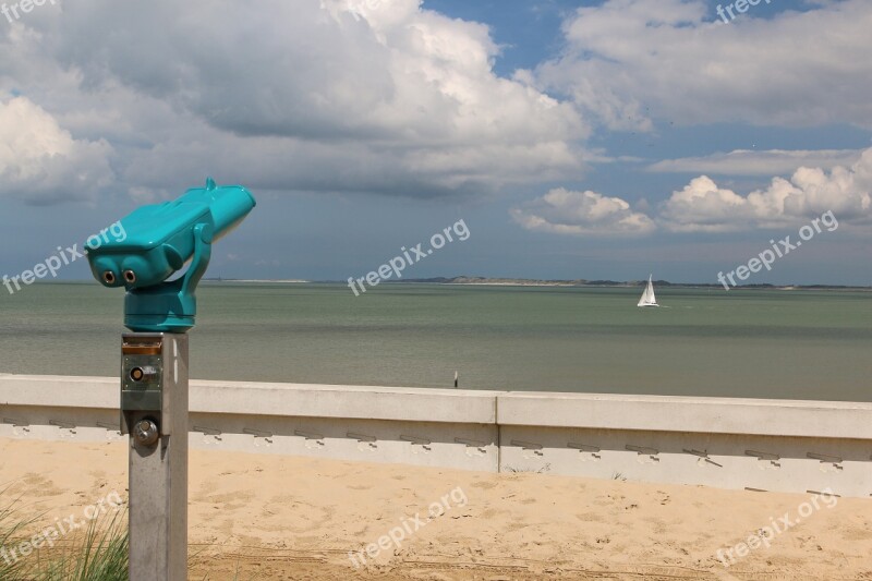 Zeeuws Vlaanderen Province Zeeland Netherlands Breskens Coast