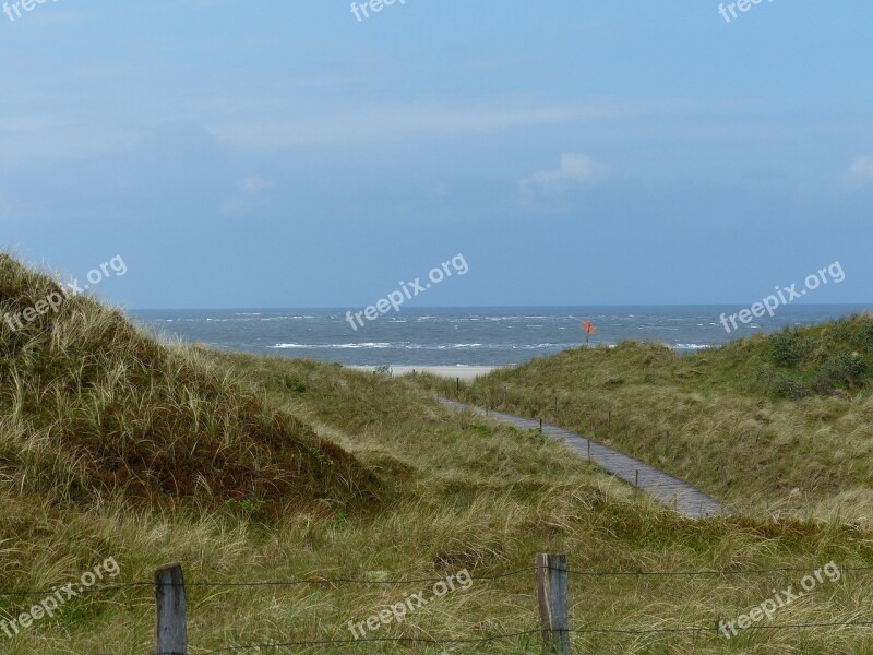 North Sea Dunes Sea Coast East Frisia