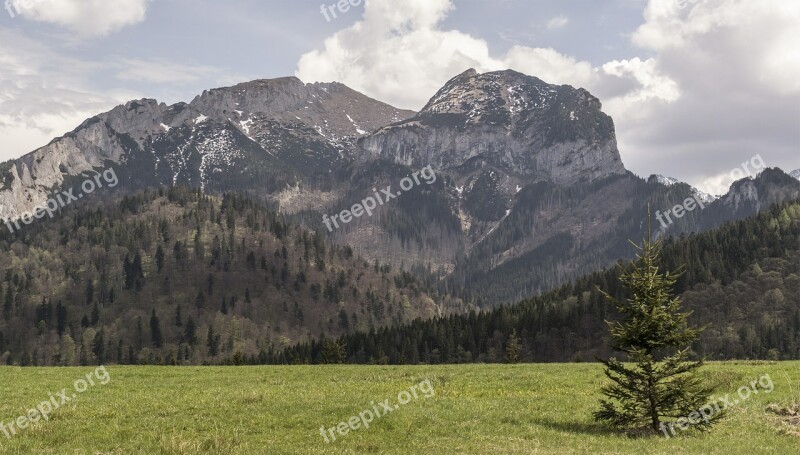 Mountains Tatry Nature Top Poland