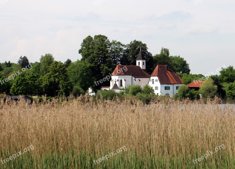 Upper Bavaria Chiemgau Seeon Church St Walburgis