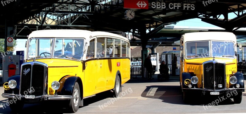 Post Cars Oldtimer Acid Diesel Bus