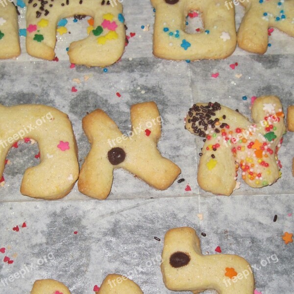 Cookies Yummy Biscuits Pastry Gingerbread