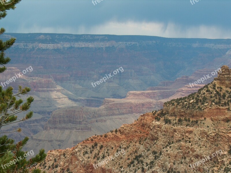 Grand Canyon Scenic Mountains Utah America