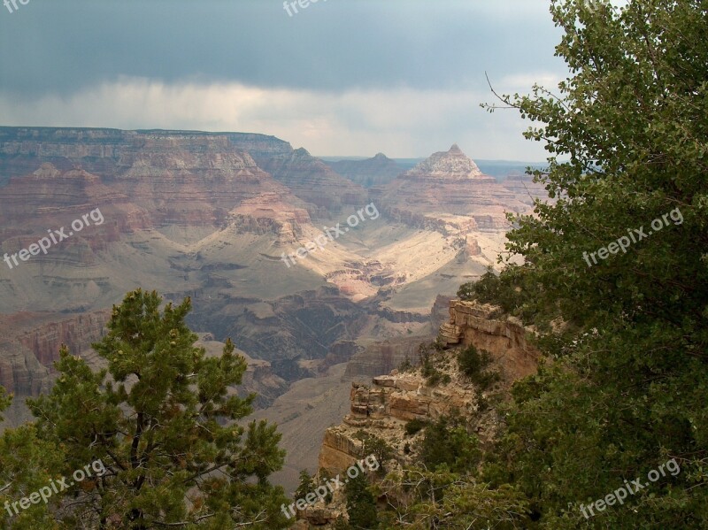 Grand Canyon Scenic Mountains Utah Canyon