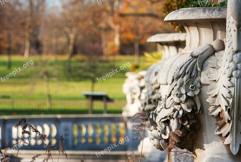 London Park England Autumn Italian Gardens