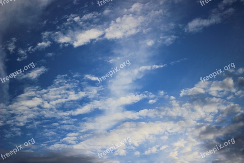 Clouds Nature Blue Sky Beautiful