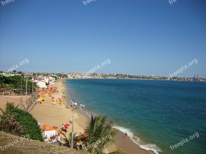 Salvador Bahia Beach Brazil Free Photos