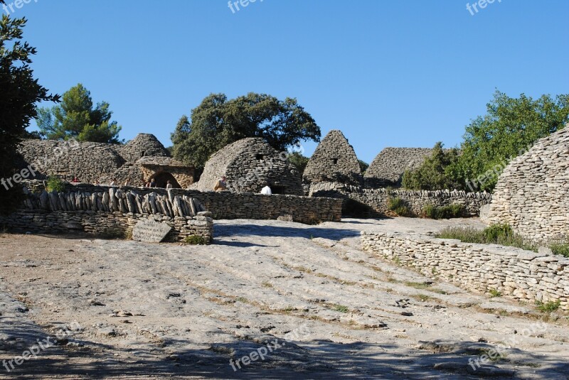 Stone Houses Village Luberon France Musée The Bories