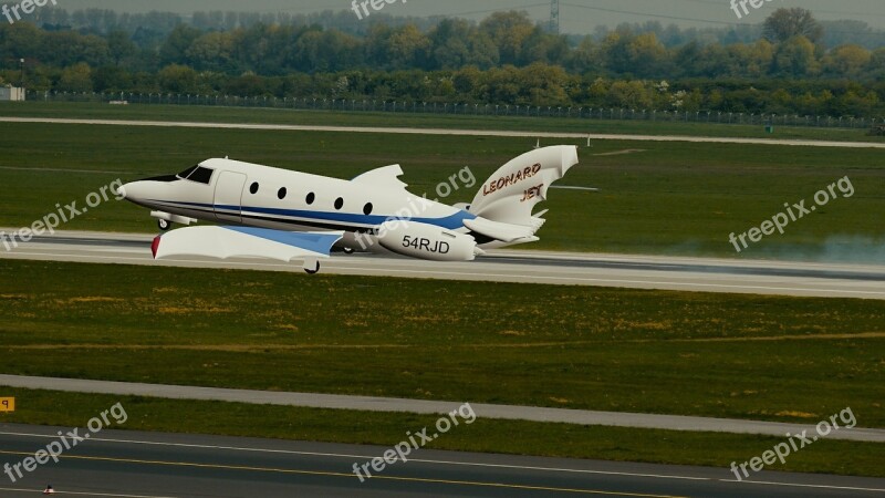 Aircraft Takeoff Airport Track Free Photos