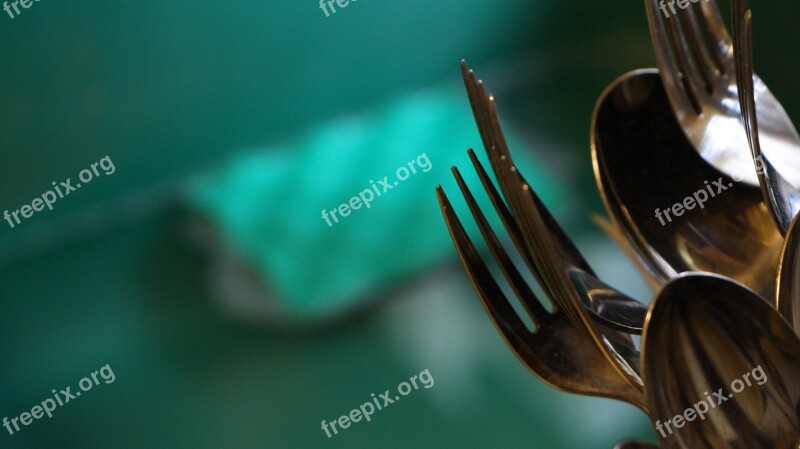 Forks Silverware Sponge Free Photos