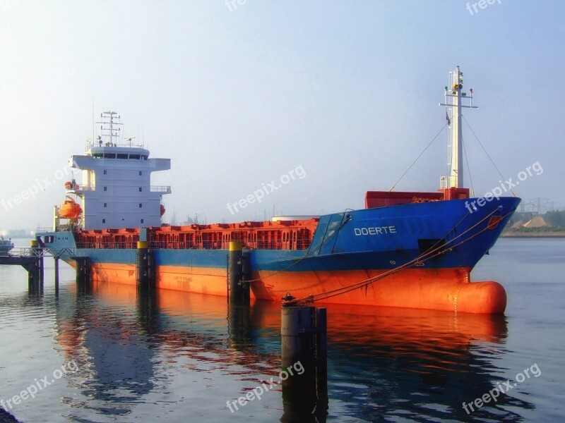 Rotterdam Netherlands Ship Bay Port