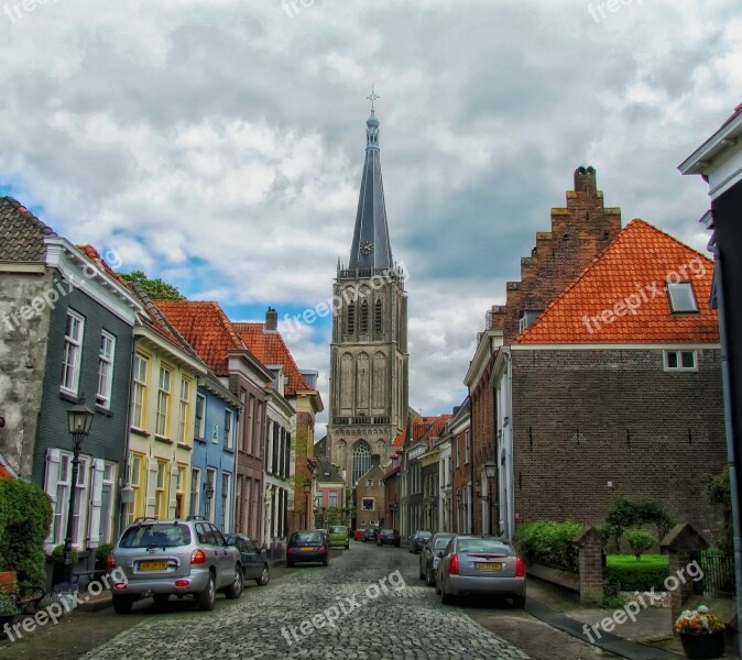 Doesburg Netherlands Town Urban Cars