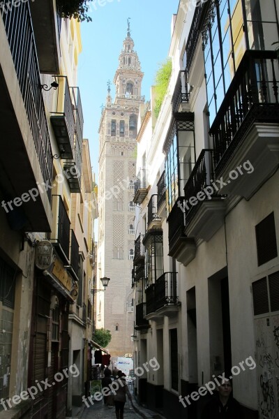 Seville Spain Minaret Free Photos