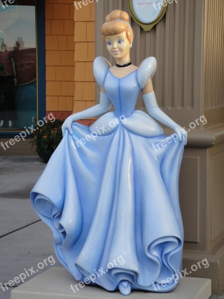 Princess Character Blue Disney Florida