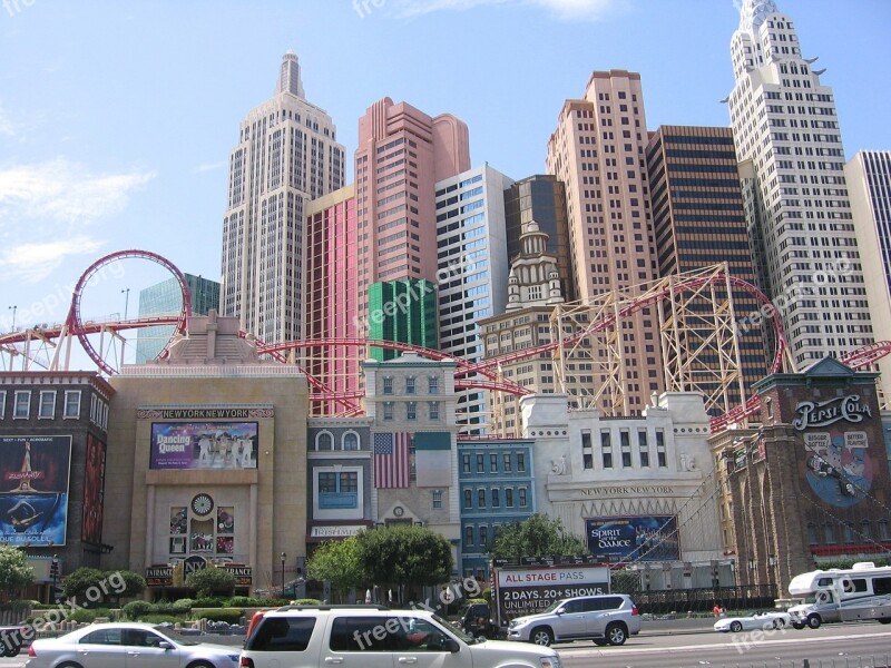 Las Vegas New York Theme Casino Nevada Building