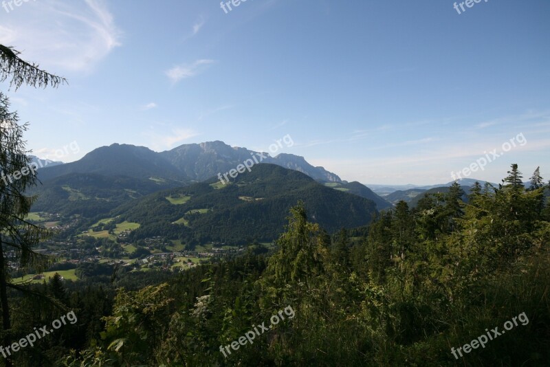 Berchtesgaden National Park Bavarian Alps Upper Bavaria Unterberg