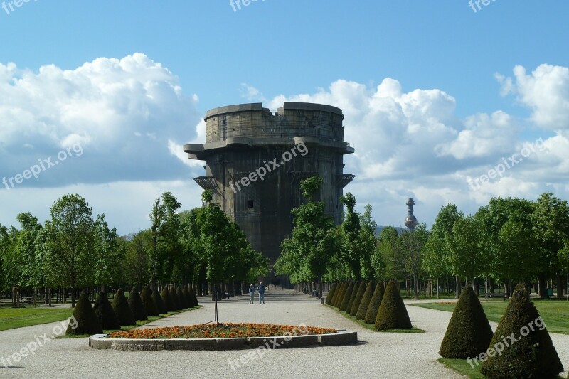 Flakturm Augarten Vienna Free Photos