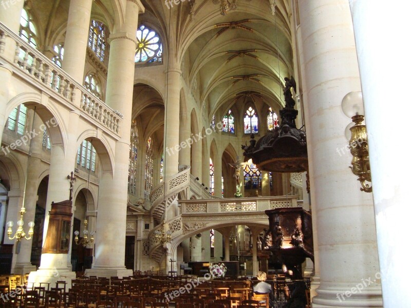 Cathedral Paris France Europe Basilica