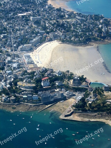 Dinard Brittany Sea Beach France