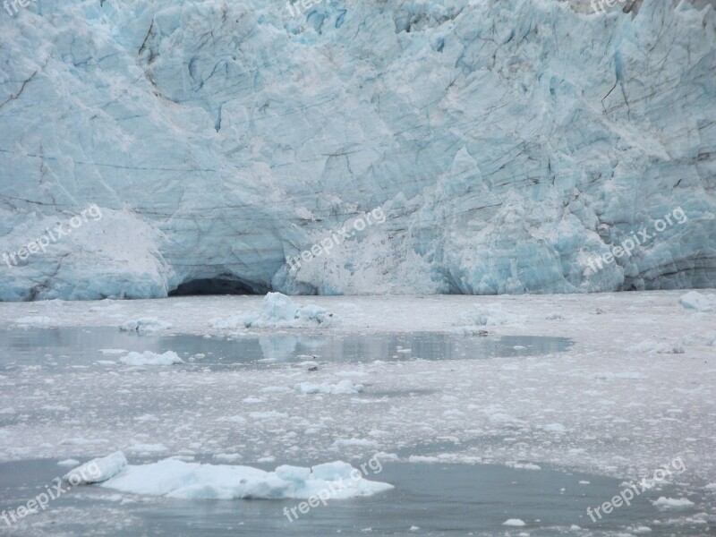 Alaska Glacier Ice Iceberg Free Photos