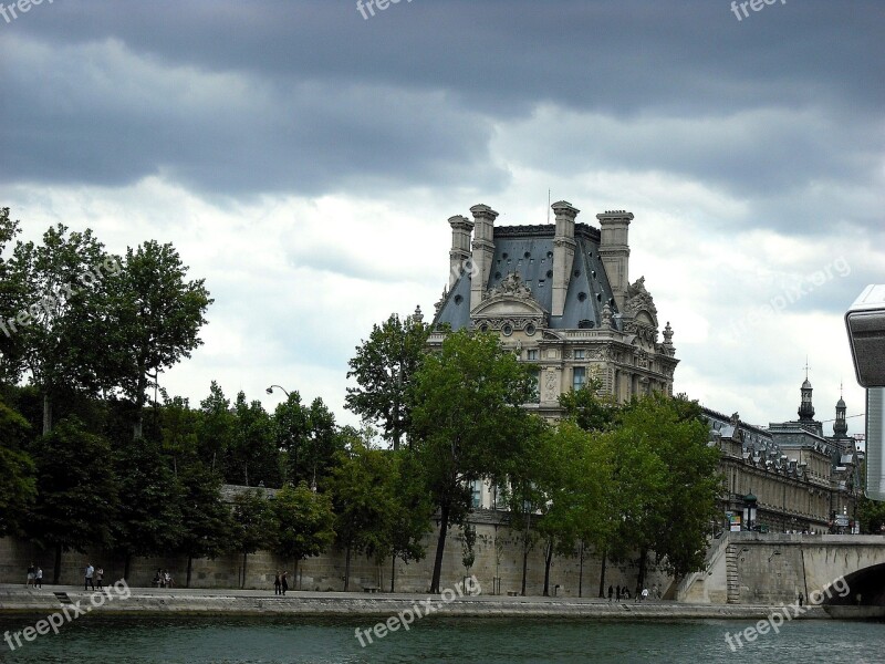 Seine Paris River France Architecture