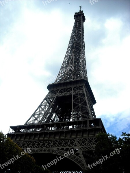 Eiffel Tower Paris Tower France Landmark