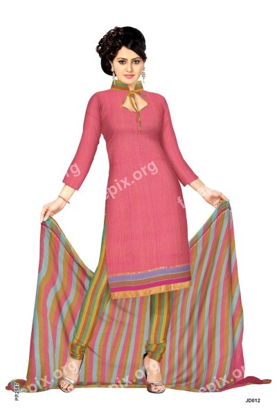 Indian Clothing Fashion Silk Dress Woman