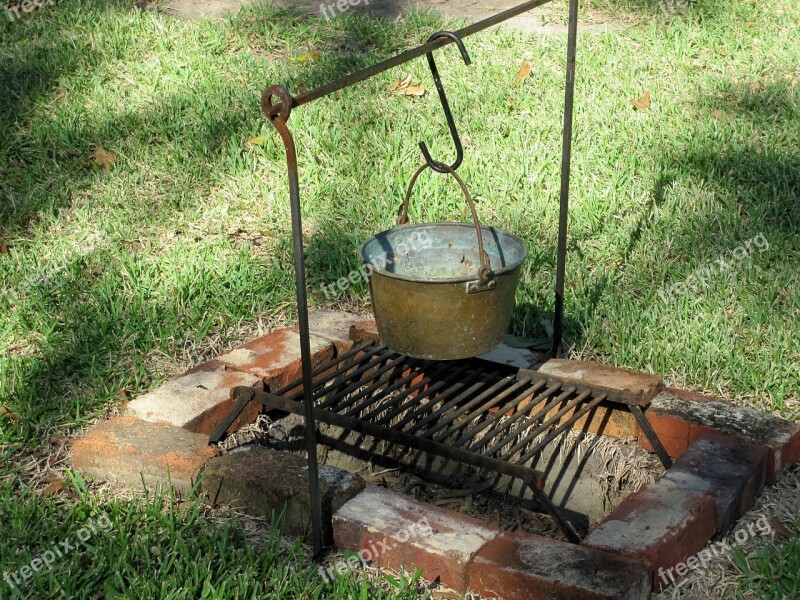 Camp Cook Outside Outdoor Grill