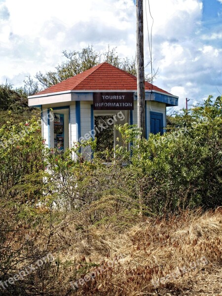 Pavilion Building Abandoned Forget Overgrown