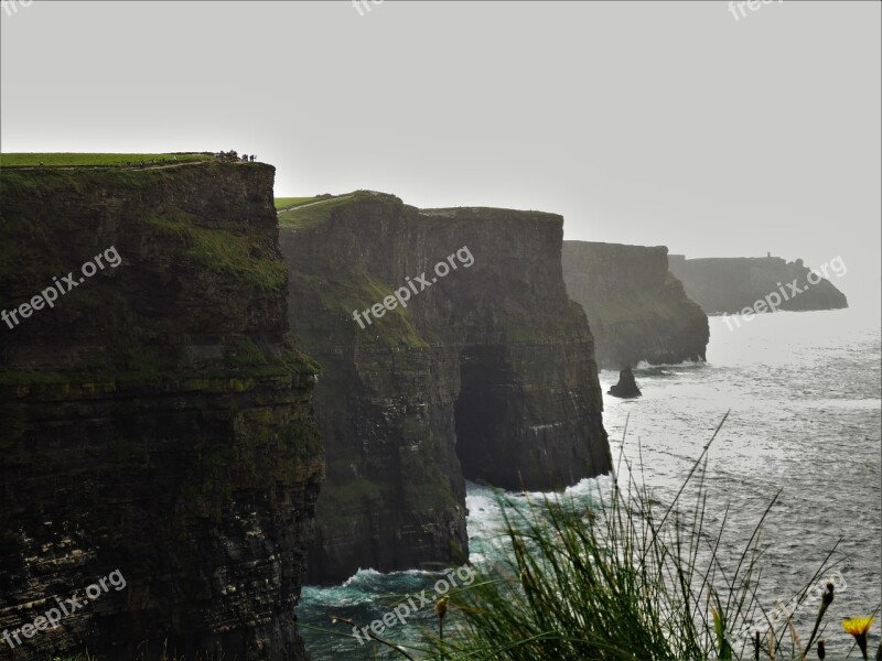 Ireland Cliffs Of Moher Munster Cliffs Nature Rocky Coast