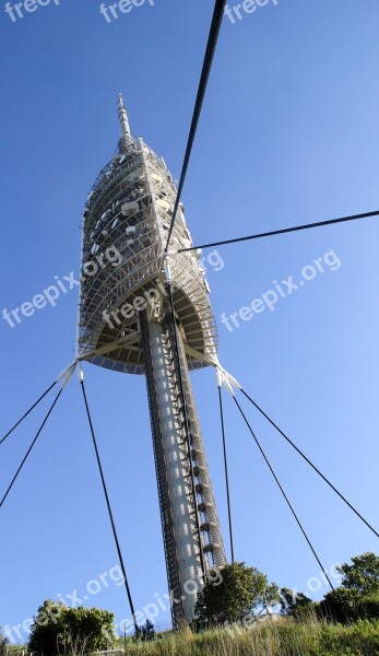 Barcelona Tibidabo Spain Architecture City