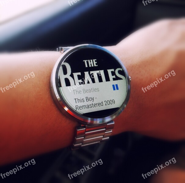 Clock Technology Time The Beatles Metal