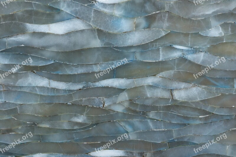 Texture Gem Quartz Blue Gray