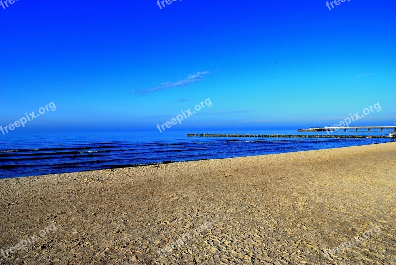 Beach Sea The Baltic Sea Water Summer