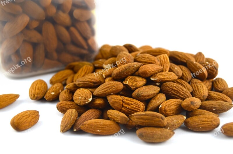 Almond Nuts Food Snack Healthy