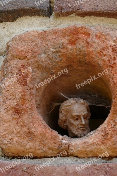 Image Sculpture Head Art Stone