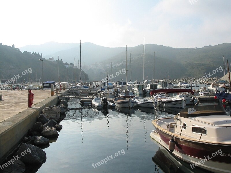 Yachts Haven Water Reflection Impression