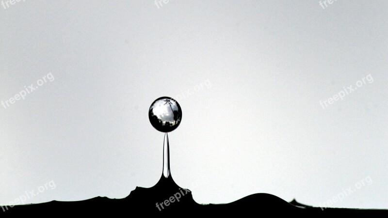 Water Drop Droplet Dripping Drip