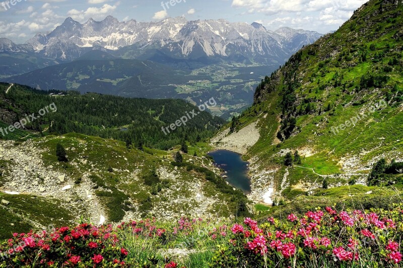 Gasselsee Dachstein Bergsee Nature Blue