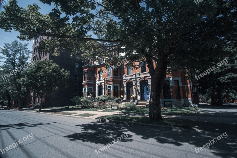 Saint John Street Historical Buildings New Brunswick Tourism