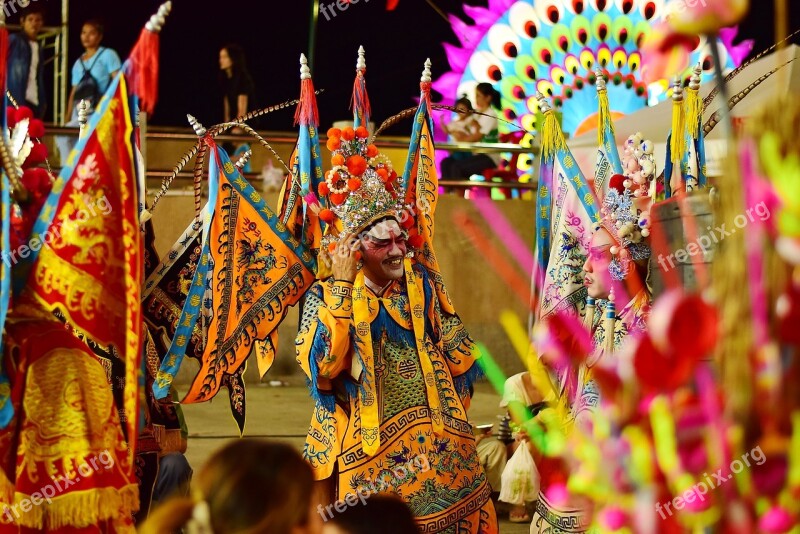 Chinese Opera Chinese New Year Makeup Free Photos