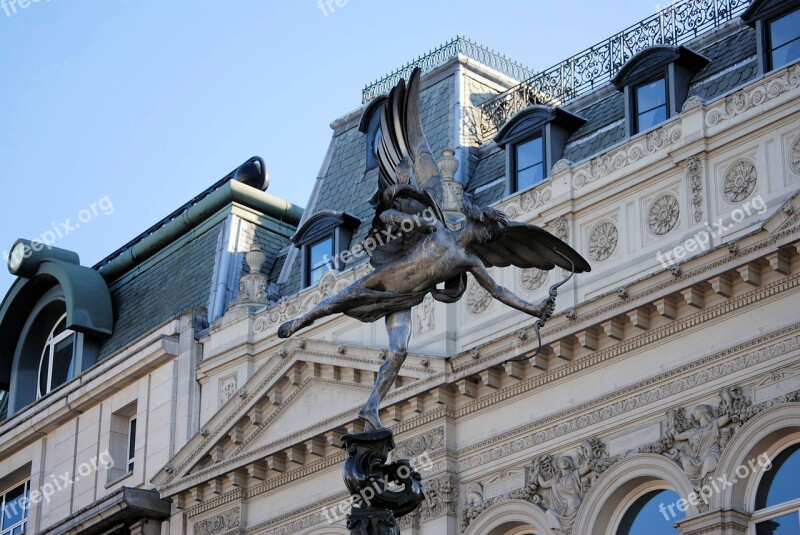 Eros Statue Piccadilly Circus Anteros Monument