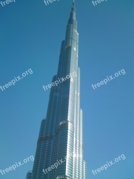 Burj Khalifa Dubai Building Architecture Skyscraper