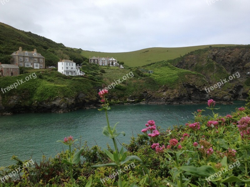 Holiday Cornwall Beach Coastline Retirement Area