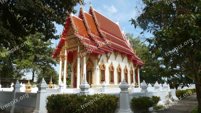 Temple Thailand Hua Hin Asia Free Photos