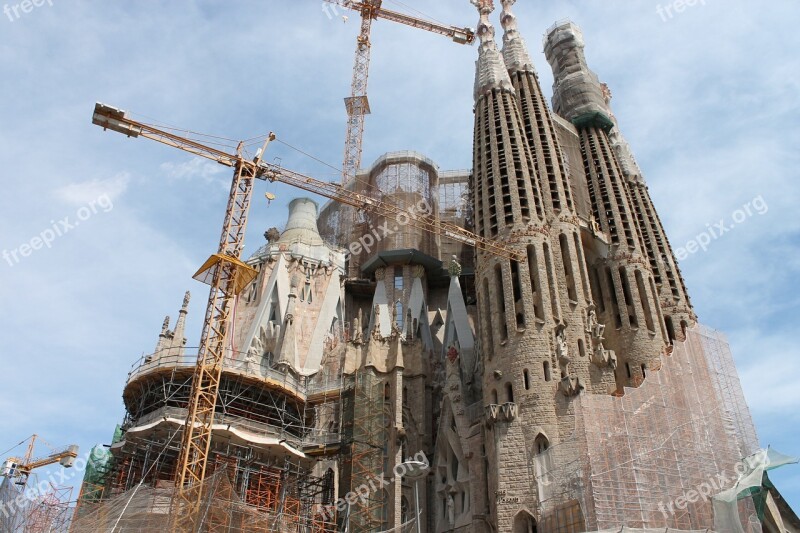 Sagrada Família Gaudi Barcelona Spain Church