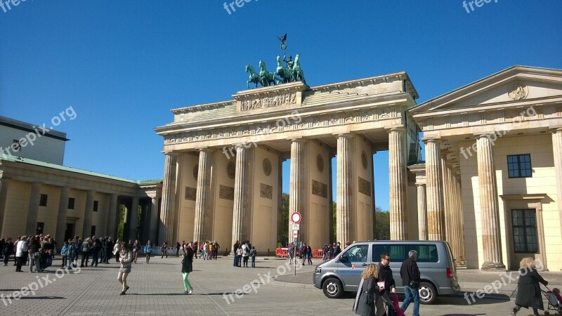 Brandenburger Tor Berlin Architecture Monument Germany