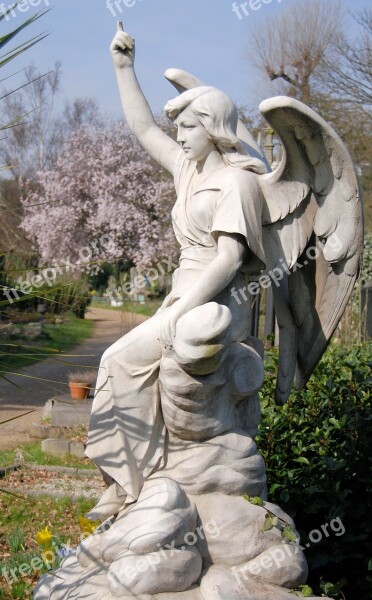 Cemetery Tombstone Grave Sculpture Monument