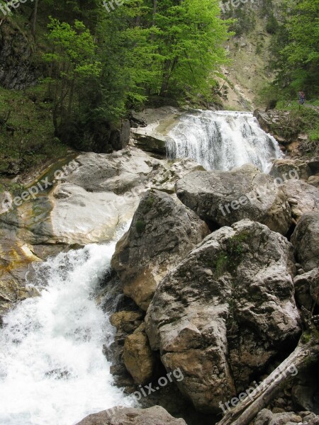 Poellatklamm Kristin Bavaria Water Germany